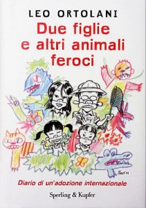 Copertina libro Due figlie e altri animali feroci, di Leo Ortolani