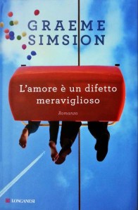 Copertina L'amore è un difetto meraviglioso, Graeme Simsion