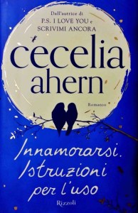 Copertina libro Innamorarsi Istruzioni per l'uso, Cecelia Ahern