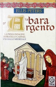 Copertina libro La bara d'argento, fratello Cadfael, Ellis Peters