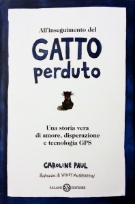Copertina libro All'inseguimento del gatto perduto, di Caroline Paul