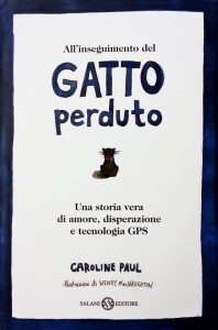 Copertina libro All'inseguimento del gatto perduto, di Caroline Paul